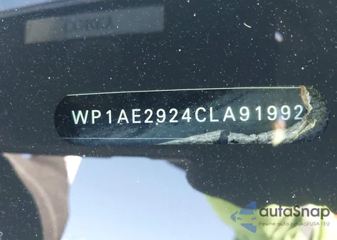 2012 Porsche Cayenne Hybrid z USA, uszkodzony, nr VIN WP1AE2924CLA91992